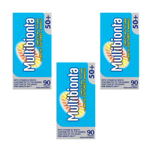 Seven Seas Multibionta 50+ Probiotic Multivitamin- Triple Pack