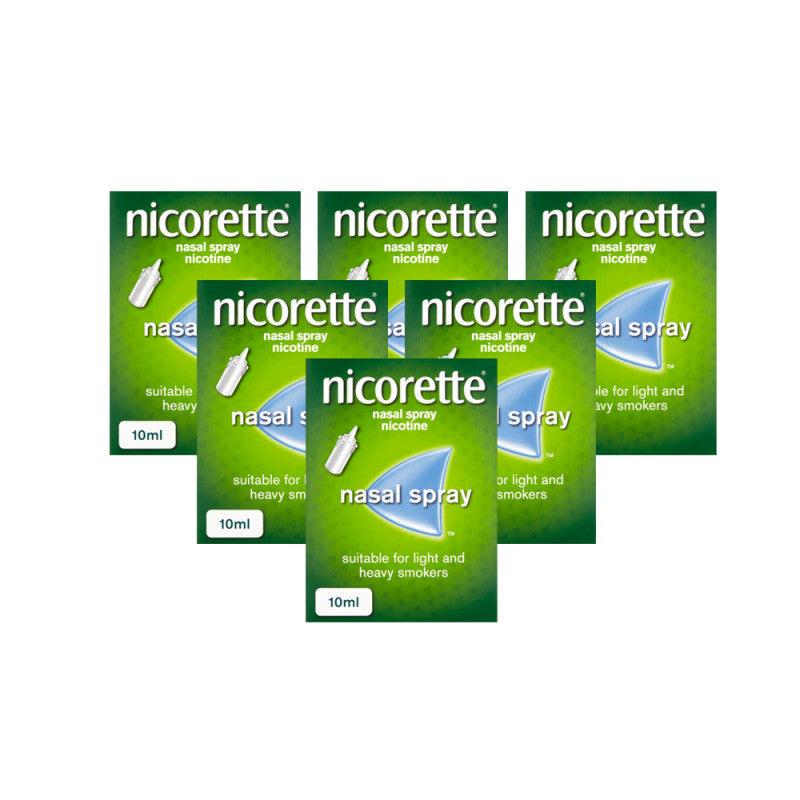 Nicorette Nasal Spray 6 Pack