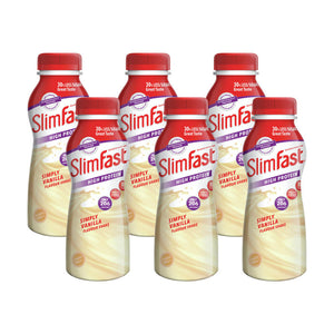 Slimfast Milkshake Bottle Vanilla - 6 Pack