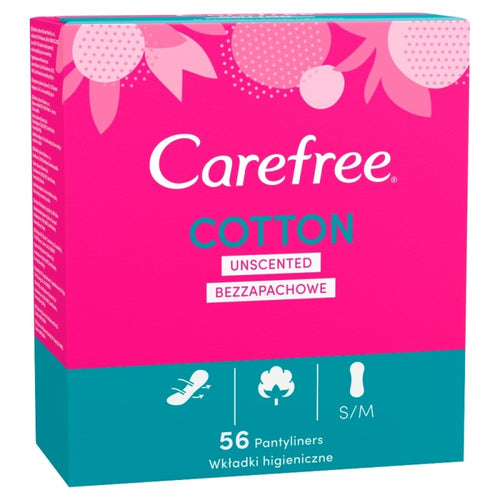 Carefree Cotton Unscented Pantyliners