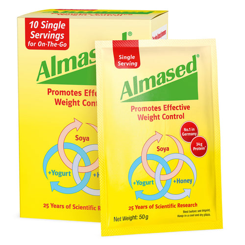 Almased Soya, Yogurt and Honey Meal Replacement Single Serve Sachets