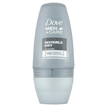 Load image into Gallery viewer, Dove For Men Antiperspirant Roll On Invisible Dry