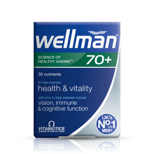 Load image into Gallery viewer, Vitabiotics Wellman 70+