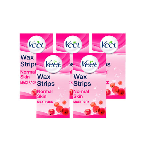 Veet Wax Strips Legs Normal 40s