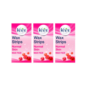 Veet Wax Strips Legs Normal 40s