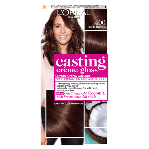 L'Oreal Paris Casting Creme Gloss 400 Dark Brown Hair Dye