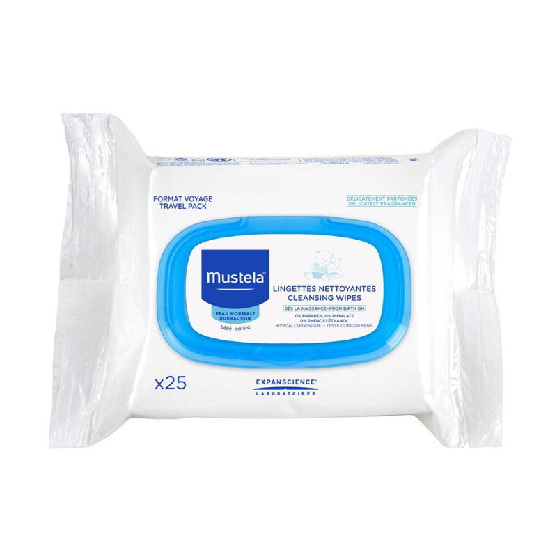 Mustela Facial Cleansing Wipes for Babies