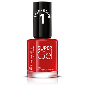 Rimmel Super Gel Nail Polish Beach Ready Collection Flamenco Beach 045