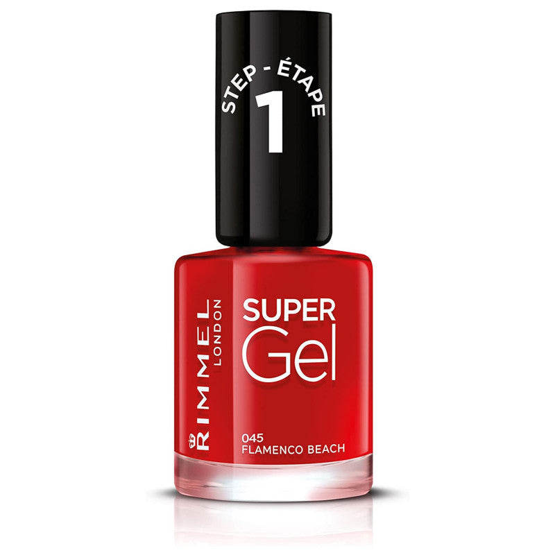 Rimmel Super Gel Nail Polish Beach Ready Collection Flamenco Beach 045