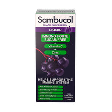 Load image into Gallery viewer, Sambucol Immuno Forte Sugar Free Liquid