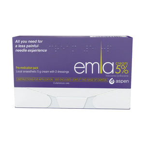 Emla Cream 5% 5g With 2 Dressings