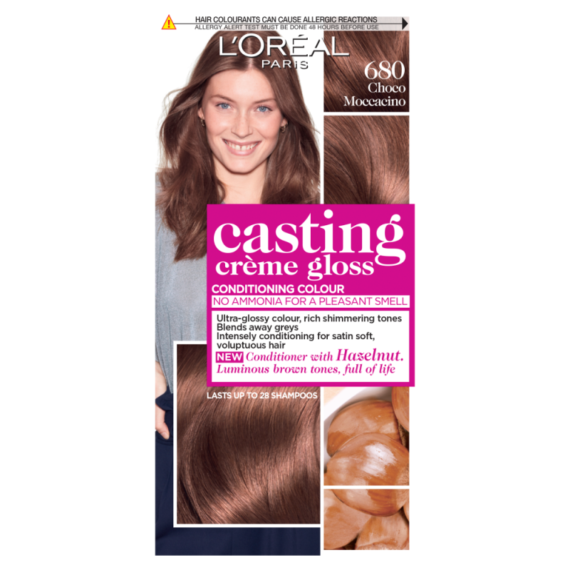 L'Oreal Paris Casting Creme Gloss 680 Choco Moccacino Hair Dye