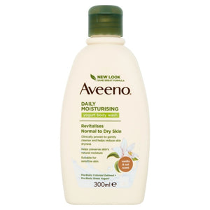 Aveeno Moisturising Yogurt Body Wash Vanilla & Oat Scent