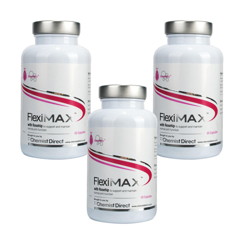 FlexiMAX with Rosehip Triple Pack