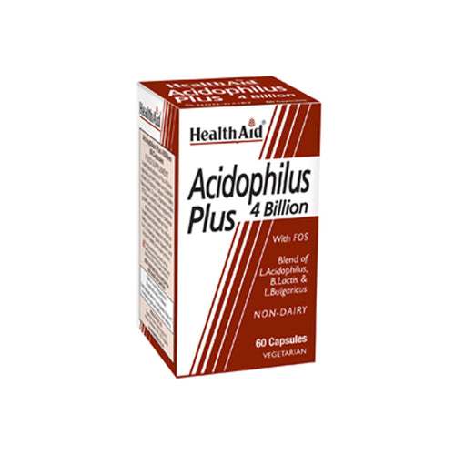 HealthAid Acidophilus Plus 4 Billion Probiotic
