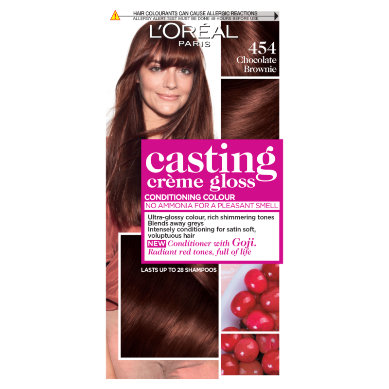 L'Oreal Paris Casting Creme Gloss 454 Chocolate Brownie Hair Dye