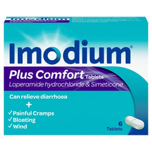 Load image into Gallery viewer, Imodium Plus Comfort Tablets