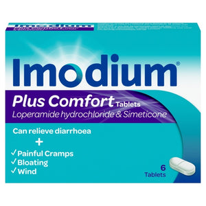 Imodium Plus Comfort Tablets