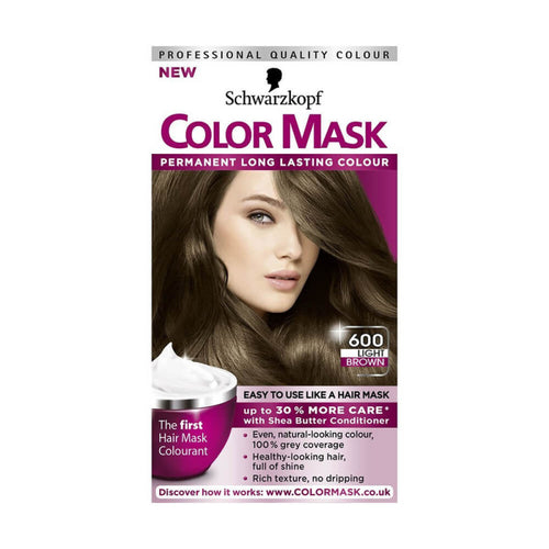 Schwarzkopf Colour Mask 600 Light Brown Hair Dye