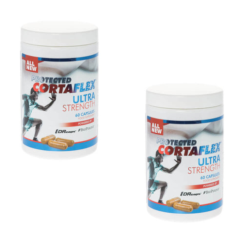 Protected Cortaflex Ultra Strength 60 Capsules- Twin Pack