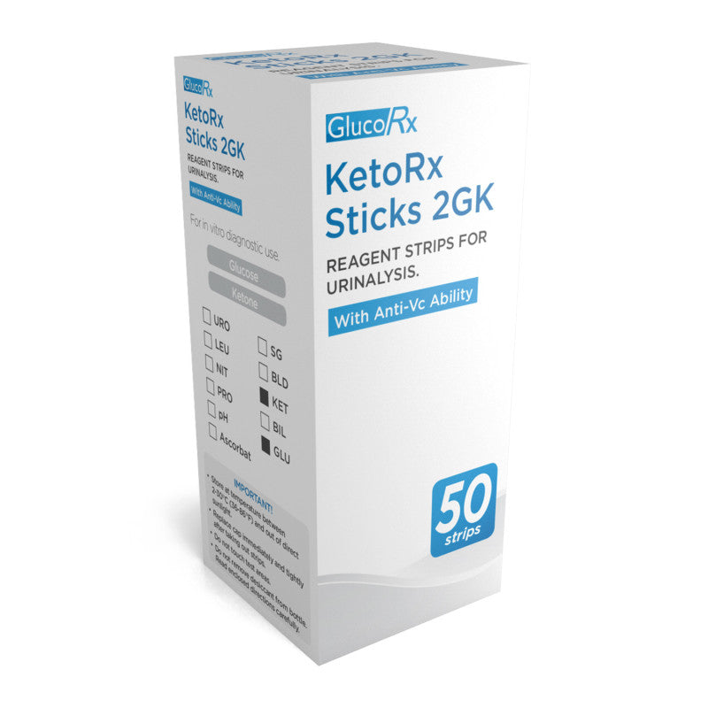 GlucoRx KetoRx Sticks 2GK