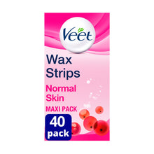 Load image into Gallery viewer, Veet Wax Strips Legs Normal