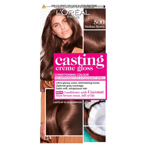 L'Oreal Paris Casting Creme Gloss 500 Medium Brown Hair Dye