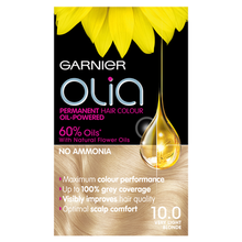 Load image into Gallery viewer, Garnier Olia 10.0 Very Light Blonde Hair Dye