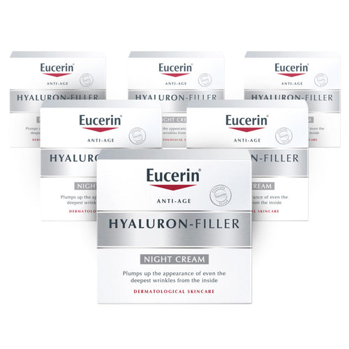 Eucerin Hyaluron-Filler Night Cream - 6 Pack