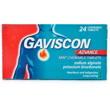 Load image into Gallery viewer, Gaviscon Advance Mint Chewable Tablets