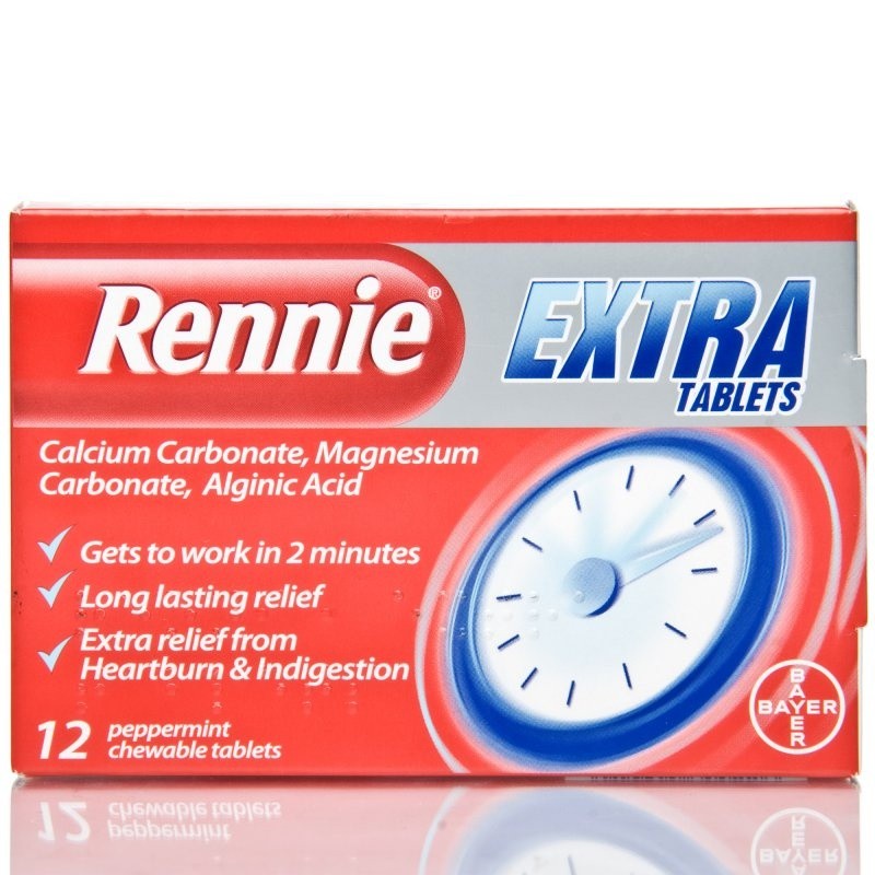 Rennie Extra Tablets