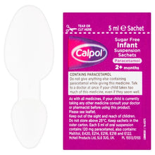 Load image into Gallery viewer, Calpol Infant Suspension Sachets