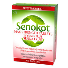 Load image into Gallery viewer, Senokot Max Strength Tablets 12 Years Plus