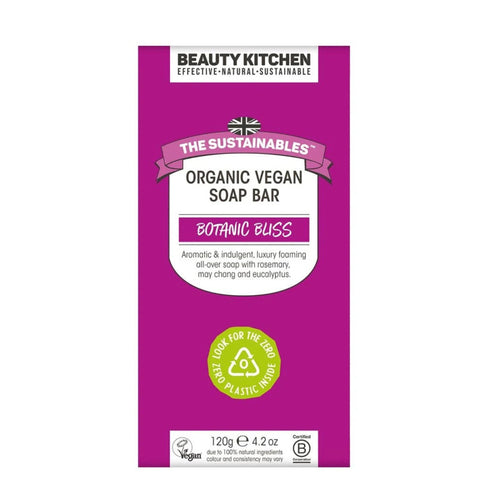 Beauty Kitchen The Sustainables Botanic Bliss Organic Vegan Soap Bar