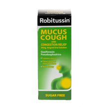 Load image into Gallery viewer, Robitussin Mucus Cough &amp; Congestion Relief