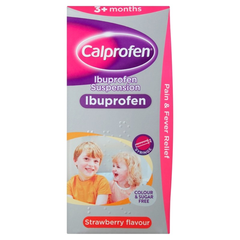 Calprofen Ibuprofen Oral Suspension +3 Months