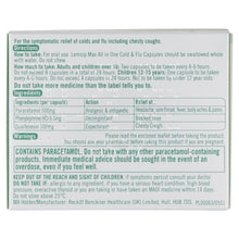 Load image into Gallery viewer, Lemsip Max All In One Cold &amp; Flu Capsules