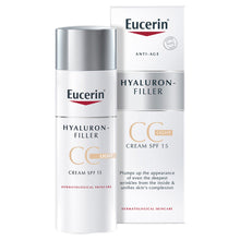 Load image into Gallery viewer, Eucerin Hyaluron-Filler CC Cream Light