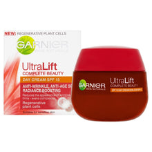Load image into Gallery viewer, Garnier UltraLift Complete Beauty SPF15 Day Cream