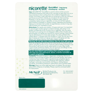 Nicorette QuickMist Mouthspray