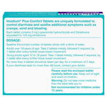 Load image into Gallery viewer, Imodium Plus Comfort Tablets