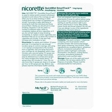 Load image into Gallery viewer, Nicorette QuickMist SmartTrack 1mg Mouthspray + App