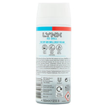 Load image into Gallery viewer, Lynx Antiperspirant Spray Ice Chill