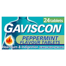 Load image into Gallery viewer, Gaviscon Tablets Peppermint