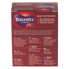 Load image into Gallery viewer, Bassetts Raspberry &amp; Pomegranate Vitamins 30 Pack