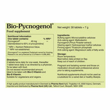 Load image into Gallery viewer, Pharma Nord, Bio-Pycnogenol 40mg - 30 capsules