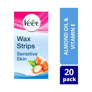 Veet Ready To Use Wax Strips for Sensitive Skin