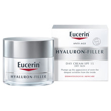 Load image into Gallery viewer, Eucerin Hyaluron-Filler Day Cream for Dry Skin SPF15