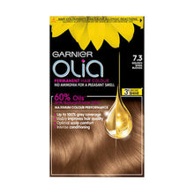 Load image into Gallery viewer, Garnier Olia 7.3 Golden Dark Blonde Hair Dye