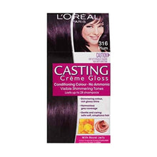 Load image into Gallery viewer, L&#39;Oreal Paris Casting Creme Gloss 316 Plum Hair Dye